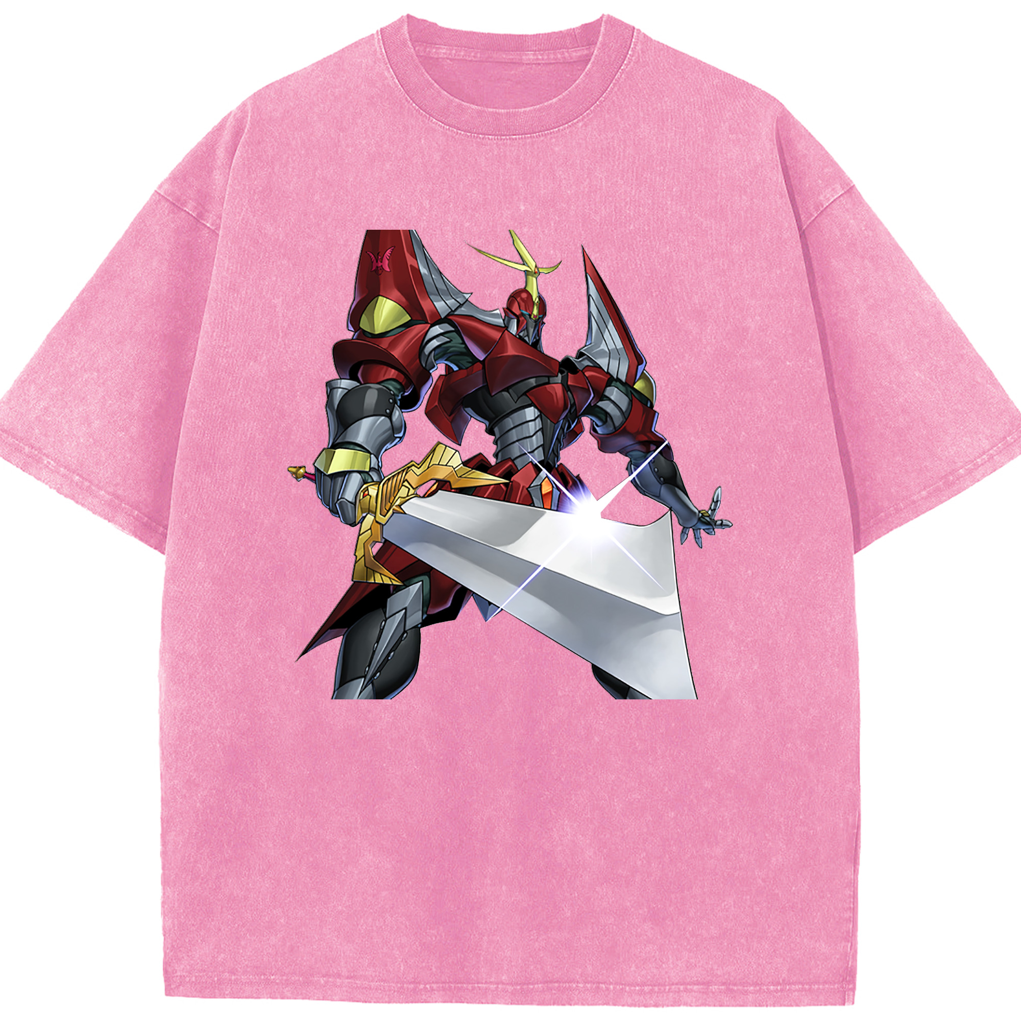 （画像用） 遊☆戯☆王 Yu-Gi-Oh! 綿100% ヴィンテージ風 半袖Tシャツ（フロントプリント）